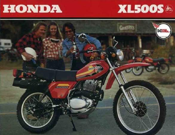 Vilebrequin D'origine Honda XL 500 S (1979-1981) – Occasion Bon état – Japon